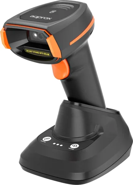 Lector de Código de Barras 1D-2D-QR Approx appLS24WSBS/ USB/ Bluetooth/ Radiofrecuencia