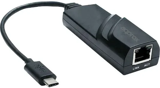 Adaptador Type-C a Ethernet Gigabit 10/100/1000 Approx