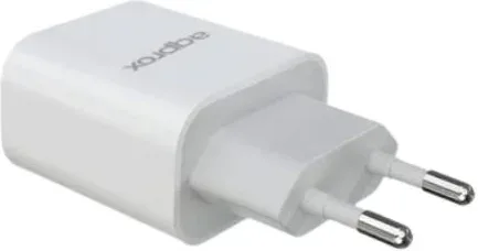 Cargador USB de Viaje/Pared 3.0 + Cable Type-C 18W Blanco Approx