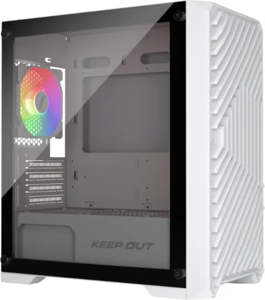 Keep Out Caja M-Atx XC-220W 4FANS Usb3.0 White