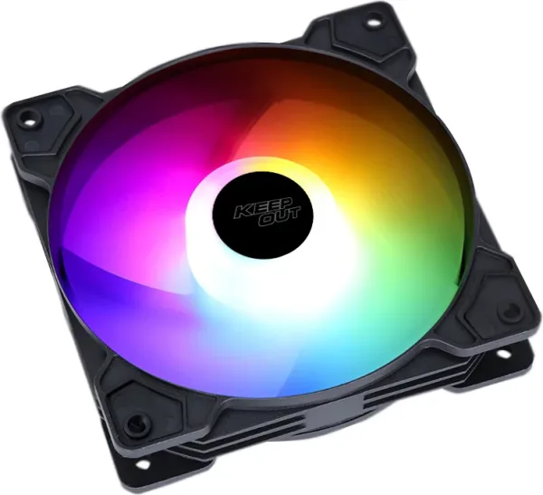 Ventilador Auxiliar Xfc-120F RGB Keepout