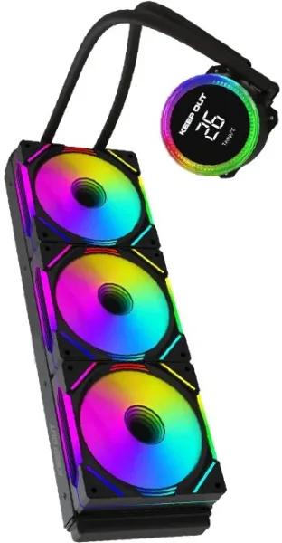 Keep out Refrig. Liquida XWC-360 PRO Display Black