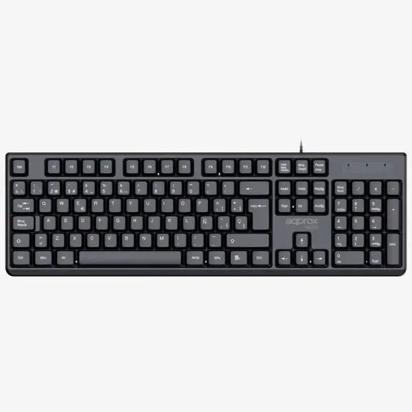 APPROX Teclado X205 USB 2.0 Negro