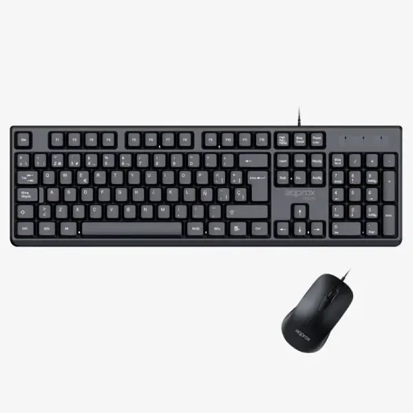 Teclado + Raton Optico Mx245 Negro Approx