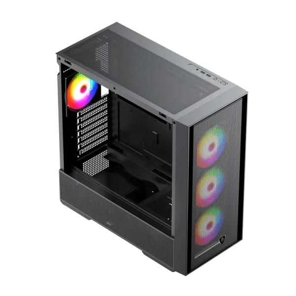 Keep Out Caja M-Atx KO XC-805 MESH ARGB USB3 Black