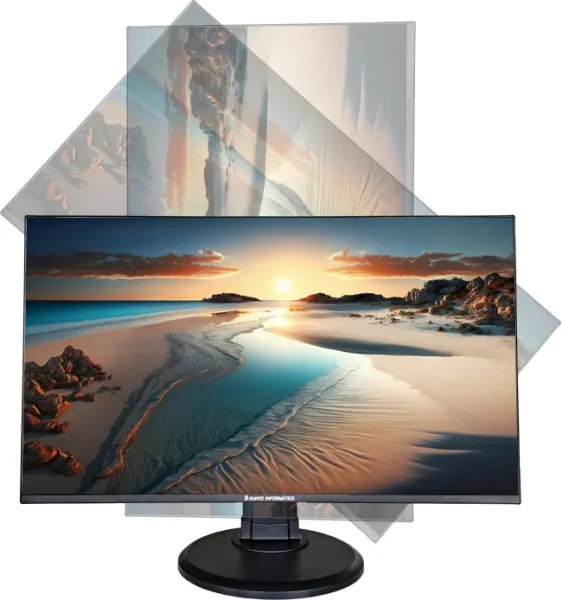 Monitor Punto Informatico Pip2700V 27" FHD VGA HDMI Dp USB Webcam Mm Pivot