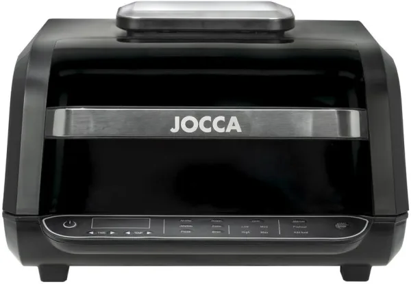 Freidora de aire grill jocca digital con ventana 7l -  1700w modelo 2223