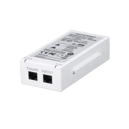 (Dh-Pft1200) Dahua Inyector Hi-PoE (Midspan) 1 Puerto