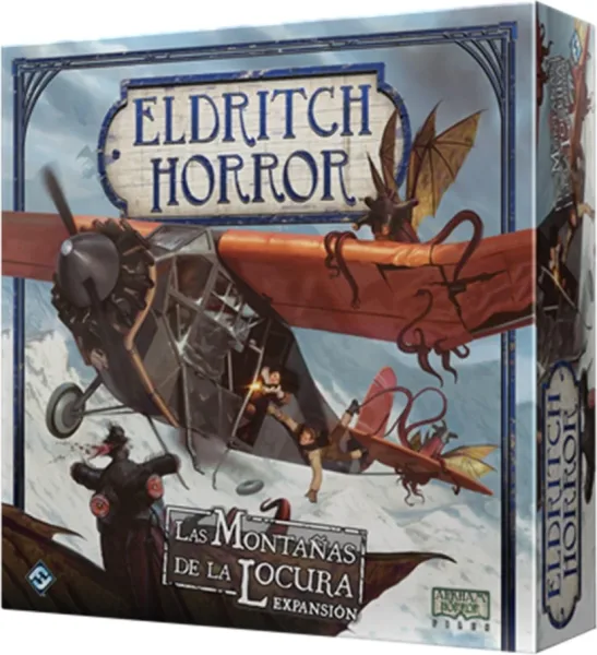 Juego de mesa eldritch horror las montañas de la locura expansion edad recomendada 14 años