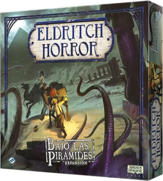 Juego de mesa eldritch bajo las piramides edad recomendada 14 años