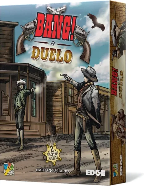 Juego de mesa asmodee bang el duelo pegi 8
