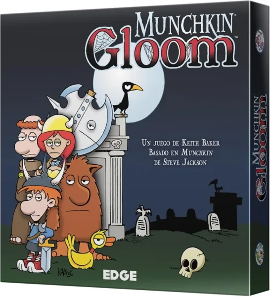 Juego de mesa munchkin gloom pegi 14