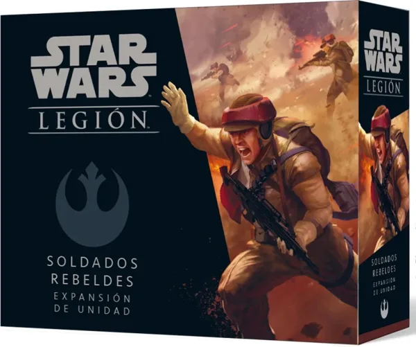 Juego de mesa star wars legión: soldados rebeldes pegi 14