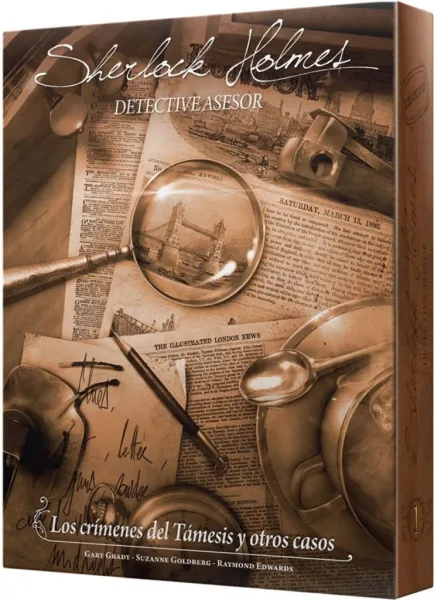 Juego de mesa sherlock holmes: los crímenes del támesis pegi 12