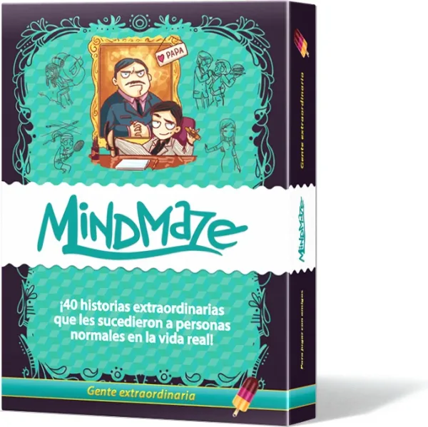 Juego de mesa mind maze: gente extraordinaria pegi 14