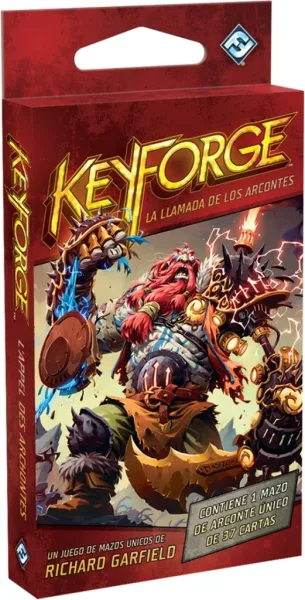Juego de mesa keyforge la llamada de los arcontes mazo pegi 14