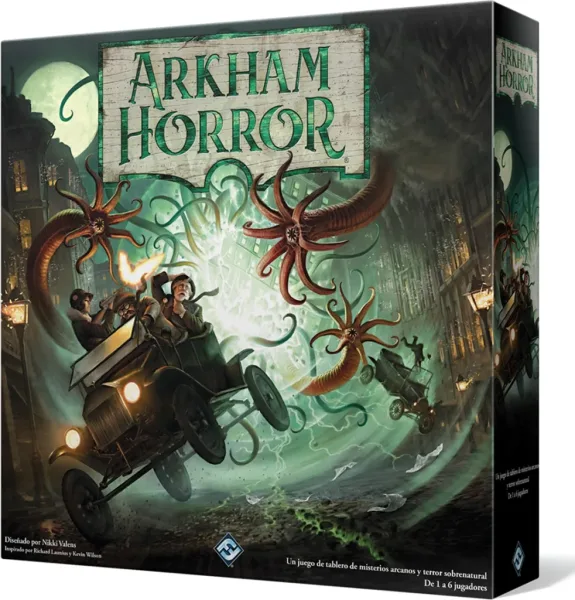 Juego de mesa asmodee arkham horror 3ª edicion pegi 14