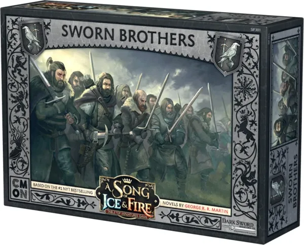 Juego de mesa asmodee cancion de hielo y fuego: hermanos juramentados pegi 14