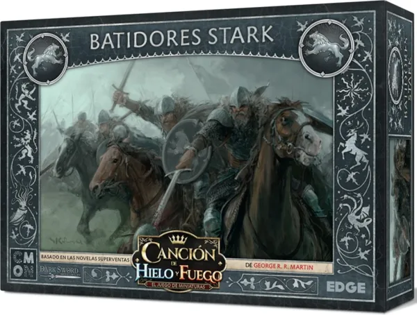 Juego de mesa asmodee cancion de hielo y fuego: batidores stark pegi 14