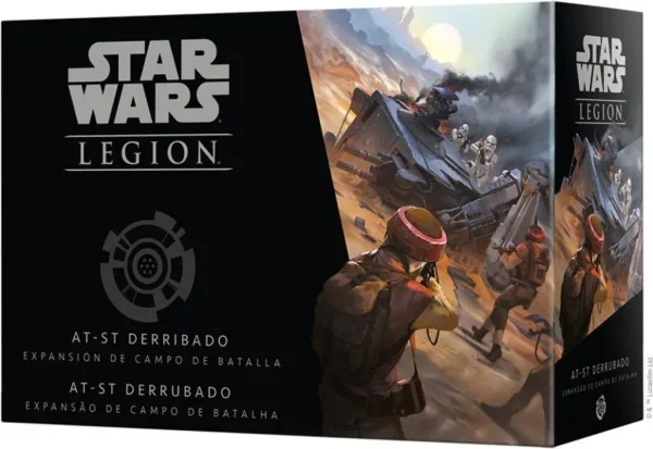 Juego de mesa star wars legion : at - st derribado pegi 14