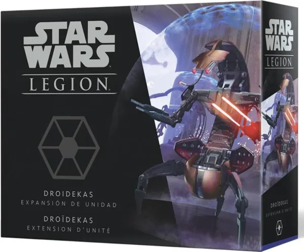 Juego de mesa star wars: legión: droidekas pegi 14