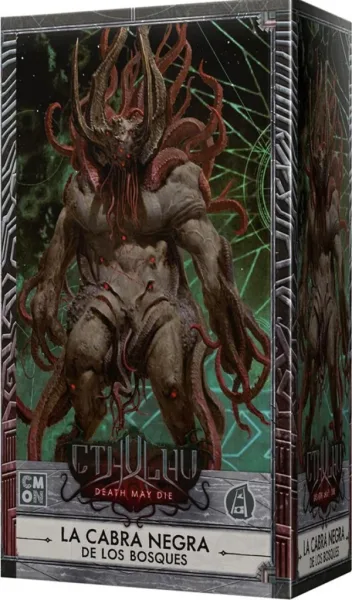 Juego de mesa cthulhu death may die: la cabra negra de los bosques pegi 14