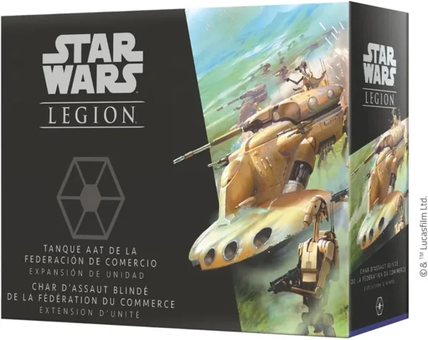 Juego de mesa star wars legion : tanque aat de la federacion de comercio pegi 14