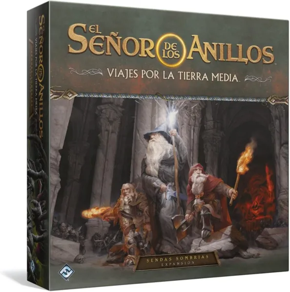 Juego de mesa el señor de los anillos sendas sombrias