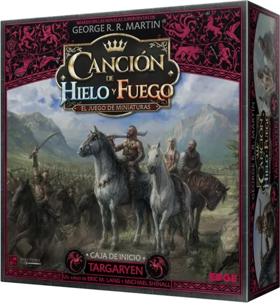 Juego de mesa asmodee cancion de hielo y fuego: targaryen pegi 14