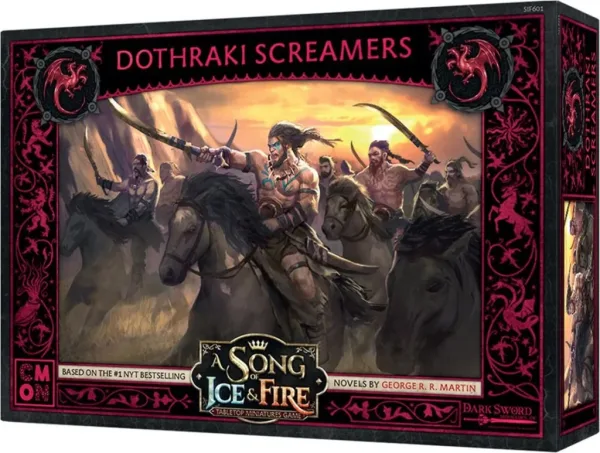 Juego de mesa asmodee cancion de hielo y fuego: aulladores dothraki pegi 14