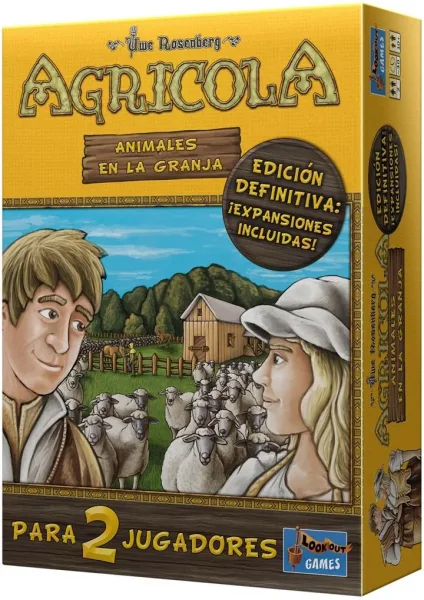 Juego de mesa agricola animales en la granja edicion definitiva expansiones incluidas pegi 10