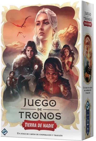 Juego de mesa juego de tronos: tierra de nadie pegi 14