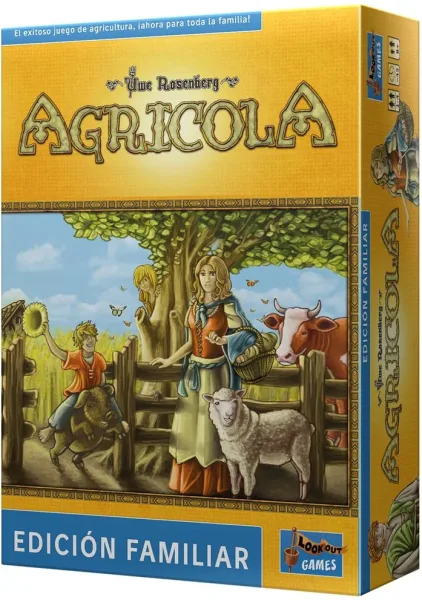 Juego de mesa agricola edicion familiar pegi 8