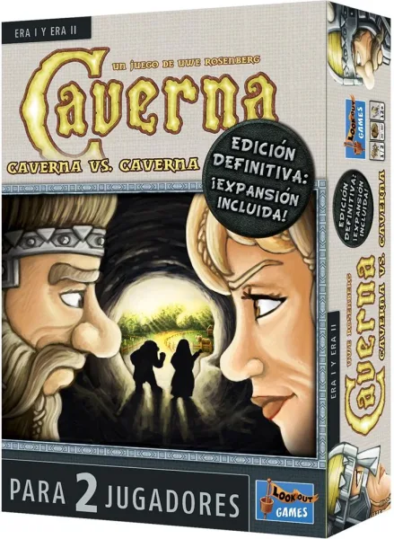 Juego de mesa caverna: caverna vs caverna pegi 12