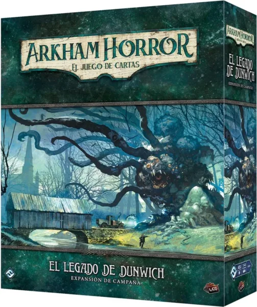 Juego de mesa arkham horror : el legado de dunwich exp. campaña pegi 14