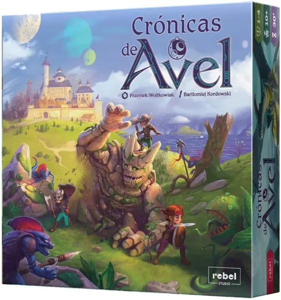 Juego de mesa cronicas de avel pegi 8