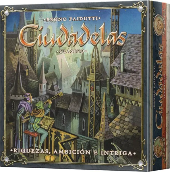 Juego de mesa asmodee ciudadelas clasico pegi 10