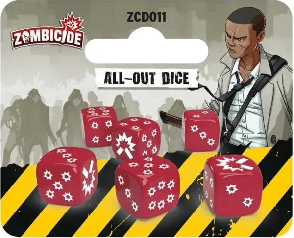 Dados juego de mesa zombicide 2nd edition