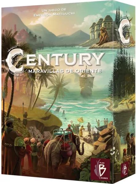 Juego de mesa century maravillas de oriente pegi 8