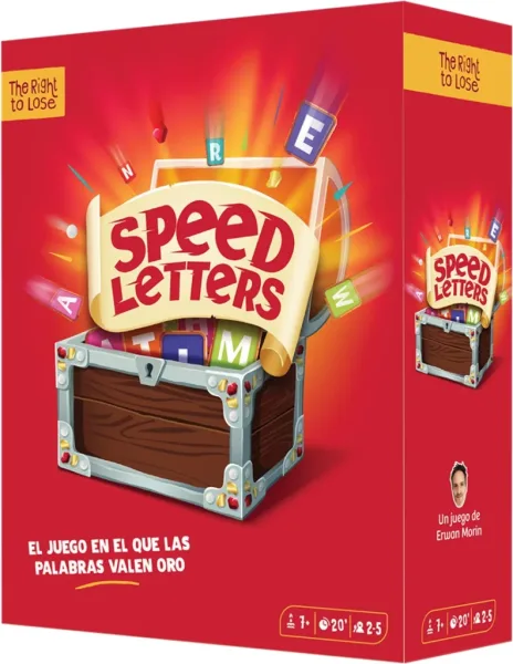 Juego de mesa speed letters pegi 7