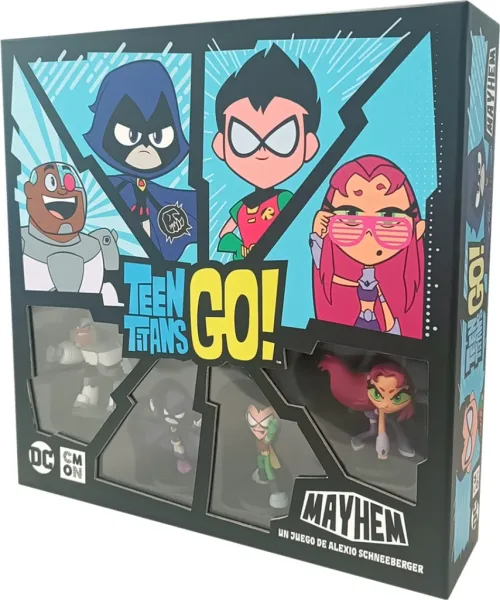 Juego de mesa teen titans go! mayhem pegi 10