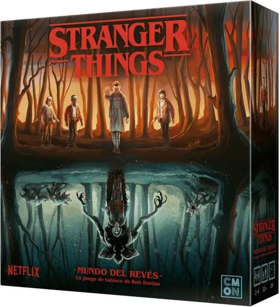 Juego de mesa stranger things mundo del reves edad recomendada 12 años