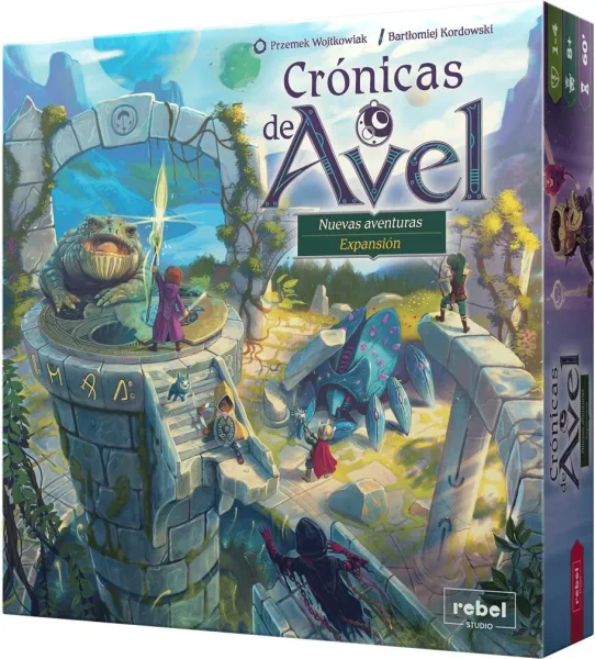 Juego de mesa cronicas de avel: nuevas aventuras edad recomendada 8 años