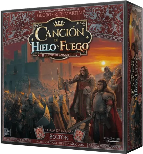 Juego de mesa cancion de hielo y fuego caja de inicio bolton edad recomendada 14 años