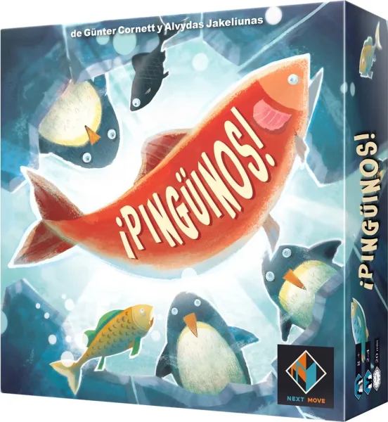 Juego de mesa ¡pingüinos! edad recomendada 8 años