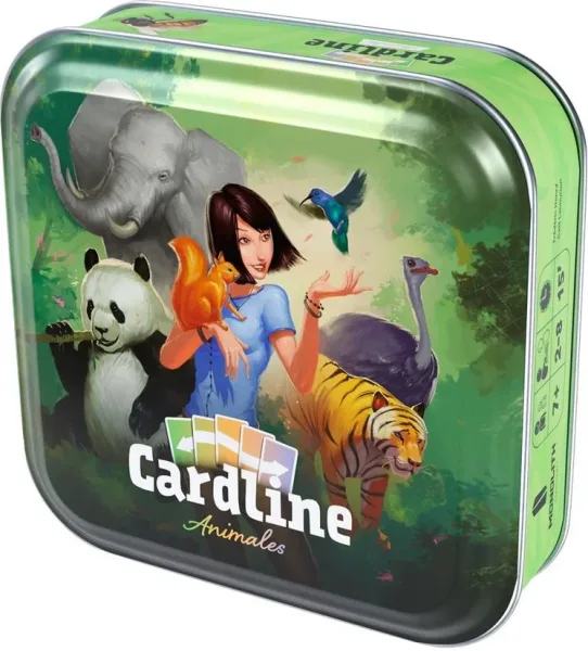Juego de mesa cardline animales edad recomendada 7 años
