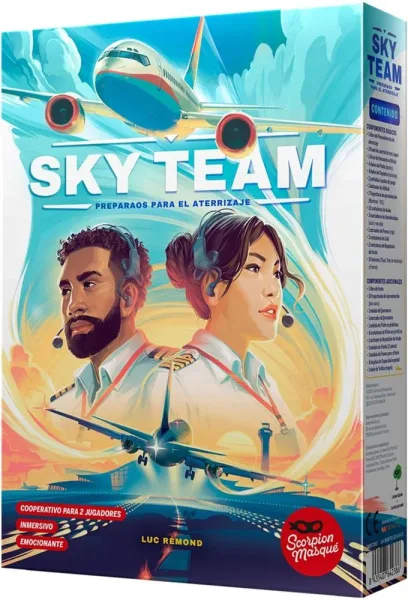 Juego de mesa sky team