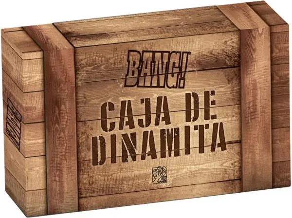 Juego de mesa bang! caja de dinamita accesorios edad recomendada 8 años