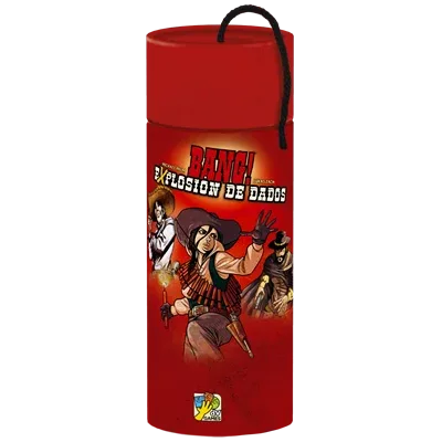 Juego de mesa bang explosion de dados