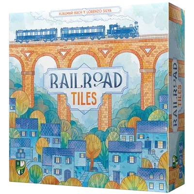 Juego de mesa railroad tiles